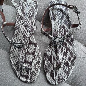 Coach sandals size 8.